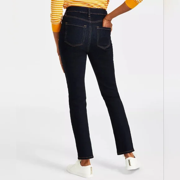 Macy's Style Co Indigo Straight Leg Jeans Size 10S and 12S